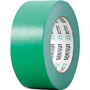 （まとめ） 積水化学 カラークラフトテープ#500WC 50mm×50m 緑 K50WM13 1巻 【×20セット】 - 拡大画像