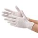 （まとめ） 川西工業 ニトリル 使いきり極薄手袋 粉なし ホワイト L #2039 1箱（100枚） 【×5セット】 - 縮小画像2