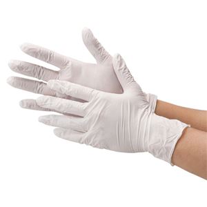 (まとめ) 川西工業 ニトリル 使いきり極薄手袋 粉なし ホワイト S #2039 1箱(100枚) 【×5セット】 商品写真2