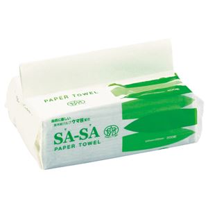 （まとめ） 太洋紙業 SA-SAペーパータオル 200枚 SA2025 1パック 【×30セット】 - 拡大画像