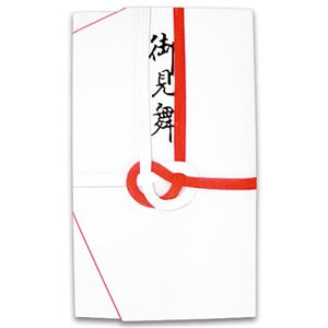 （まとめ） 大阪折 赤白7本 御見舞 117-1 1セット（10枚） 【×5セット】 - 拡大画像