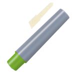 （まとめ） ゼブラ 油性マーカー ハイマッキーケアつめ替え用インクカートリッジセット ライトグリーン インク+太字替芯各1本 RYYT5-LG 1セット 【×50セット】