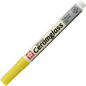 （まとめ） サクラクレパス セラムグラス 細字 黄色GKS-P#3 1本 【×10セット】