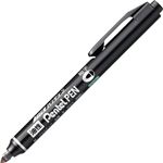 （まとめ） ぺんてる 油性マーカーノック式ハンディS Pentel PEN 細字丸芯 黒 NXS15-AP 1本 【×50セット】