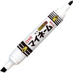 （まとめ） サクラクレパス 油性マーカーマイネームツイン 太字+細字 くろ YKT-L#49 1本 【×30セット】