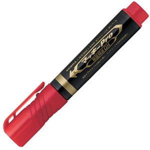 （まとめ） ゼブラ 油性マーカー マッキープロ特殊用途DX 太字 赤 YYS10-R 1本 【×30セット】
