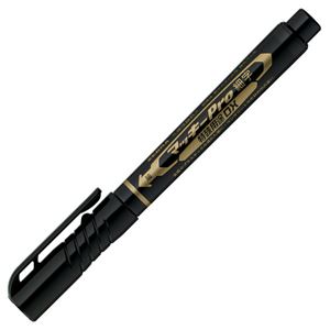 （まとめ） ゼブラ 油性マーカー マッキープロ特殊用途DX 細字 黒 YYSS10-BK 1本 【×30セット】