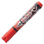 （まとめ） シヤチハタ 油性マーカー アートライン乾きまペン 中字・丸芯 赤 K-177N 1本 【×30セット】