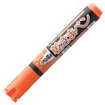 （まとめ） シヤチハタ 油性マーカー アートライン乾きまペン 中字・丸芯 橙色 K-177N 1本 【×30セット】