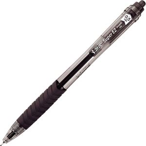 （まとめ） BIC スーパーEZノック 0.5mm黒 SEZRT05BLK 1本 【×100セット】