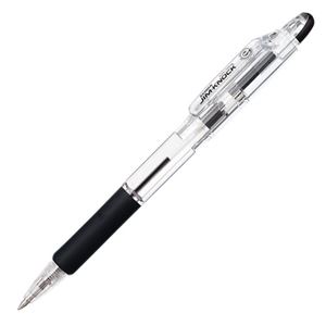 ゼブラ 油性ボールペン ジムノック0.7mm 黒 KRB-100-BK 1セット（100本）