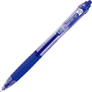 （まとめ） BIC スーパーEZノック 0.7mm青 SEZRT07BLU 1本 【×100セット】