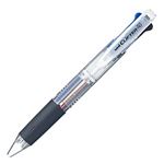 （まとめ） 三菱鉛筆 4色ボールペン クリフター0.7mm （軸色 透明） SE4354T 1本 【×10セット】