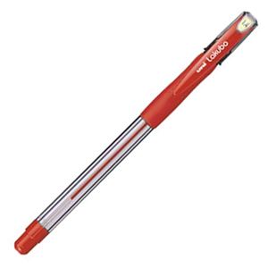 （まとめ） 三菱鉛筆 油性ボールペン VERY楽ボ極太 1.4mm 赤 SG10014.15 1本 【×50セット】