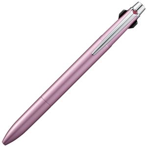 （まとめ） 三菱鉛筆 ジェットストリーム プライム3色ボールペン 0.5mm （軸色 ライトピンク） SXE3300005.51 1本 【×2セット】
