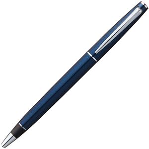 （まとめ） 三菱鉛筆 ジェットストリーム プライム回転繰り出し式シングルボールペン 0.5mm 黒 （軸色：ダークネイビー） SXK300005D.9 1本 【×2セット】