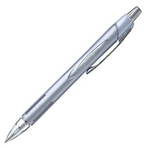（まとめ） 三菱鉛筆 油性ボールペンジェットストリーム 0.7mm 黒 （軸色 シルバー） SXN25007.26 1本 【×30セット】