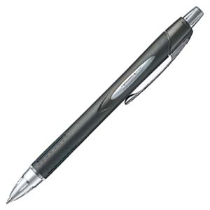 （まとめ） 三菱鉛筆 油性ボールペンジェットストリーム 0.7mm 黒 （軸色 ガンメタリック） SXN25007.43 1本 【×30セット】