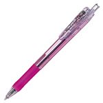 （まとめ） ゼブラ 油性ボールペン タプリクリップ0.7mm 黒 （軸色 ピンク） BN5-P 1本 【×50セット】