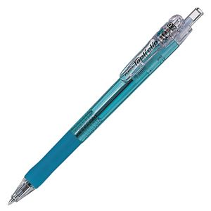 （まとめ） ゼブラ 油性ボールペン タプリクリップ0.7mm 黒 （軸色 ライトブルー） BN5-LB 1本 【×50セット】