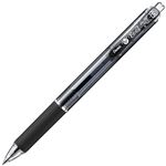 （まとめ） ぺんてる 油性ボールペン ビクーニャフィール 0.5mm 黒 BXB-115A 1本 【×50セット】