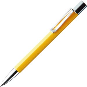 （まとめ） モナミ ネオ 油性ボールペン 0.7mm（軸色：イエロー） 18440 1本 【×5セット】