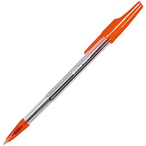 （まとめ） オフィスデポ スティックボールペン1.0mm 赤 #848911 1箱（12本） 【×30セット】