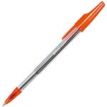（まとめ） オフィスデポ スティックボールペン1.0mm 赤 #848911 1箱（12本） 【×30セット】