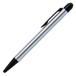 （まとめ） 三菱鉛筆 ジェットストリーム スタイラス単色ボールペン＆タッチペン 0.7mm シルバー SXNT823507P26 1本 【×10セット】