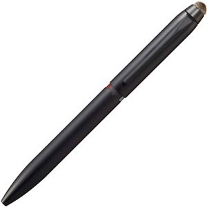 （まとめ） 三菱鉛筆 ジェットストリーム スタイラス3色ボールペン＆タッチペン ブラック SXE3T18005P24 1本 【×5セット】