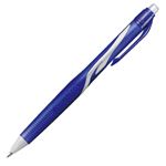 （まとめ） ぺんてる 油性ボールペン ビクーニャ0.5mm 青 （軸色：ブルー） BX155C-C 1本 【×30セット】