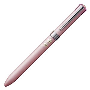 （まとめ） 三菱鉛筆 多機能ペン ジェットストリームFシリーズ 0.5mm （軸色 シュガーピンク） MSXE370105.13 1本 【×5セット】