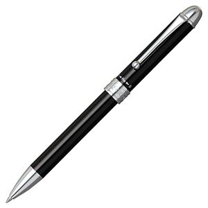 （まとめ） プラチナ 複合筆記具 ダブルアクション（軸色 ブラック） MWB-1000C#1 1本 【×5セット】