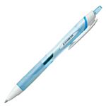 （まとめ） 三菱鉛筆 油性ボールペンジェットストリーム 0.7mm 黒 （軸色 水色） SXN15007.8 1本 【×30セット】