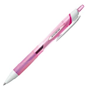 （まとめ） 三菱鉛筆 油性ボールペンジェットストリーム 0.7mm 黒 （軸色 ピンク） SXN15007.13 1本 【×30セット】