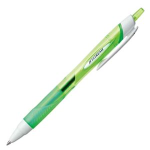 （まとめ） 三菱鉛筆 油性ボールペンジェットストリーム 0.7mm 黒 （軸色 緑） SXN15007.6 1本 【×30セット】