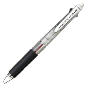 三菱鉛筆 多機能ペンジェットストリーム2＆1 0.7mm （軸色：透明） MSXE350007.T 1セット（10本）