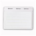 （まとめ） ソニック 名札用表示面ケース2枚収納タイプ ソフト NF-678 1パック（5枚） 【×10セット】
