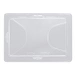 （まとめ） ライオン事務器 名札用ホルダータテヨコ兼用型 ソフトタイプ N75KH-10P 1パック（10枚） 【×5セット】