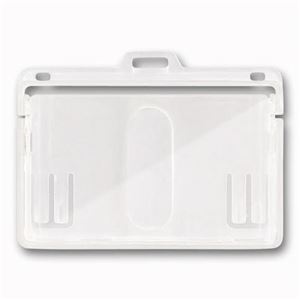 （まとめ） ソニック IDカード用ケース2枚収納タイプ ハード NF-573-1 1枚 【×30セット】