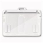 （まとめ） ソニック IDカード用ケース2枚収納タイプ ハード NF-573-1 1枚 【×30セット】