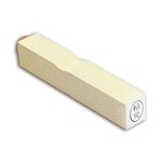 （まとめ） 日本法令 輸免スタンプ（木製印台版）消費税1S-W 1個 【×10セット】