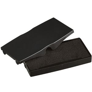 （まとめ） シャイニー スタンプ内蔵型角型印S-854専用パッド 黒 S-854-7B 1個 【×30セット】