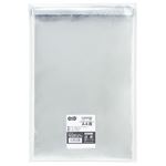 （まとめ） TANOSEE OPP袋 フタ・テープ付A4用 225×310+40mm 1パック（100枚） 【×10セット】