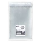 （まとめ） TANOSEE OPP袋 フタ・テープ付A5用 160×220+40mm 1セット（1000枚：100枚×10パック） 【×2セット】
