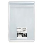 （まとめ） TANOSEE OPP袋 フタ・テープ付A5用 160×220+40mm 1パック（500枚） 【×5セット】