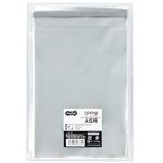 （まとめ） TANOSEE OPP袋 フタ・テープ付A5用 160×220+40mm 1セット（500枚：100枚×5パック） 【×5セット】