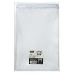 TANOSEE OPP袋 フタ・テープ付B5用 195×270+40mm 1セット（1000枚：100枚×10パック）