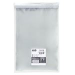 （まとめ） TANOSEE OPP袋 フタ・テープ付B5用 195×270+40mm 1パック（100枚） 【×10セット】