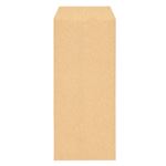 （まとめ） ピース R40再生紙クラフト封筒 長470g／m2 〒枠なし 513 1パック（100枚） 【×30セット】